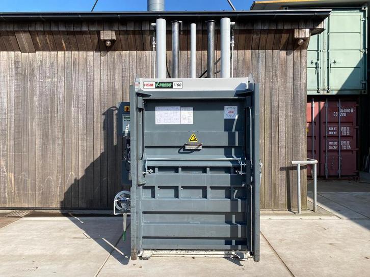 Recycle HSM Afvalpers Papierpers Textielpers V-Press 1160, Zakelijke goederen, Machines en Bouw | Overig, Ophalen of Verzenden