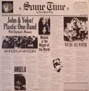LP gebruikt - John &amp; Yoko - Some Time In New York Cit..., Cd's en Dvd's, Vinyl | Rock, Zo goed als nieuw, Verzenden