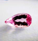 Roze Kunziet - 5.36 ct - Antwerp Laboratory for Gemstone, Sieraden, Tassen en Uiterlijk, Edelstenen, Nieuw