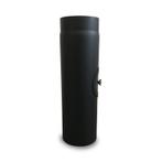 Kachelpijp enkelwandig L:50cm met luik Ø125mm, Huis en Inrichting, Ophalen of Verzenden, Nieuw, Hout, Vrijstaand