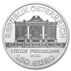Oostenrijk. 5 x 1 oz 2022 1 oz €1.5 EUR Silver Philharmonic, Postzegels en Munten