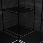 Hoekkledingkast 130x87x169 cm zwart (Kasten, Interieur), Nieuw, Verzenden