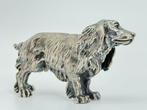 Figuur - Figura del perro en plata 915 - .915 zilver, Antiek en Kunst