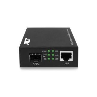 Glasvezel converter | ACT (RJ45, 10 Gbps), Computers en Software, Pc- en Netwerkkabels, Nieuw, Verzenden