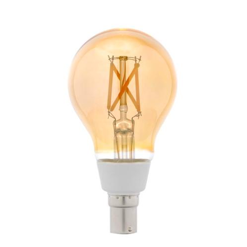 BA15D filament lamp - Warm wit - 12V - 4W - 280 Lumen, Huis en Inrichting, Lampen | Losse lampen, Ophalen of Verzenden
