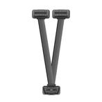 16-pins OBD2 Platte Verleng- en Splitterkabel 2-delig (30 cm, Verzenden, Nieuw