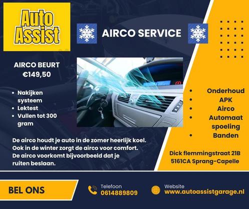 Airco service, Diensten en Vakmensen, Auto en Motor | Monteurs en Garages, Apk-keuring, Autoruitschadeherstel, Bandenservice, Onderhoudsbeurt