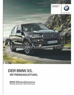 2013 BMW X5 INSTRUCTIEBOEKJE DUITS