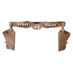 Wilde westen Cowboyholster bruin - Cowboy accessoires, Nieuw, Verzenden