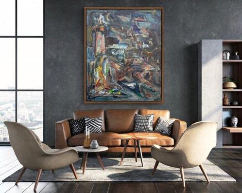 Frank Chiodo - Meditative Dreaming - XXL, Antiek en Kunst, Kunst | Schilderijen | Modern