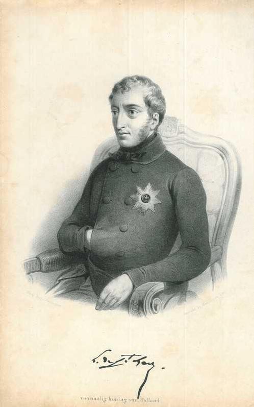 Portrait of Louis Bonaparte, Antiek en Kunst, Kunst | Etsen en Gravures
