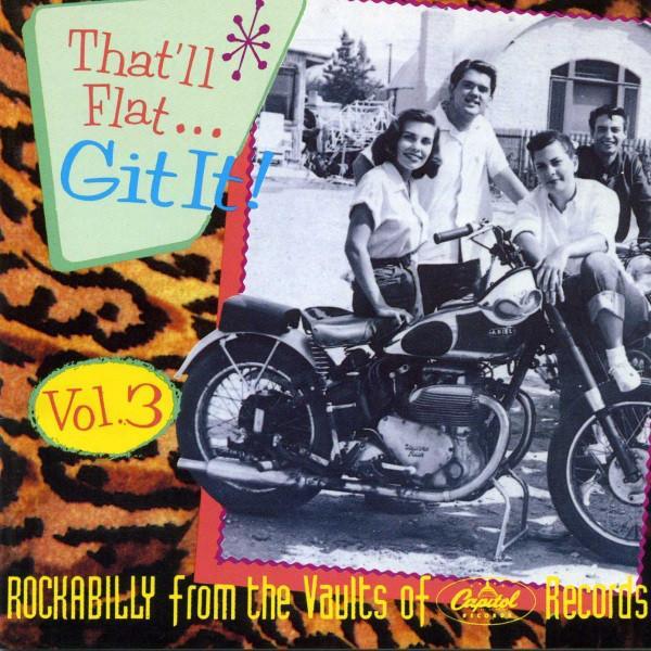 cd - Various - Thatll Flat ... Git It! Vol. 3: Rockabill..., Cd's en Dvd's, Cd's | Overige Cd's, Zo goed als nieuw, Verzenden