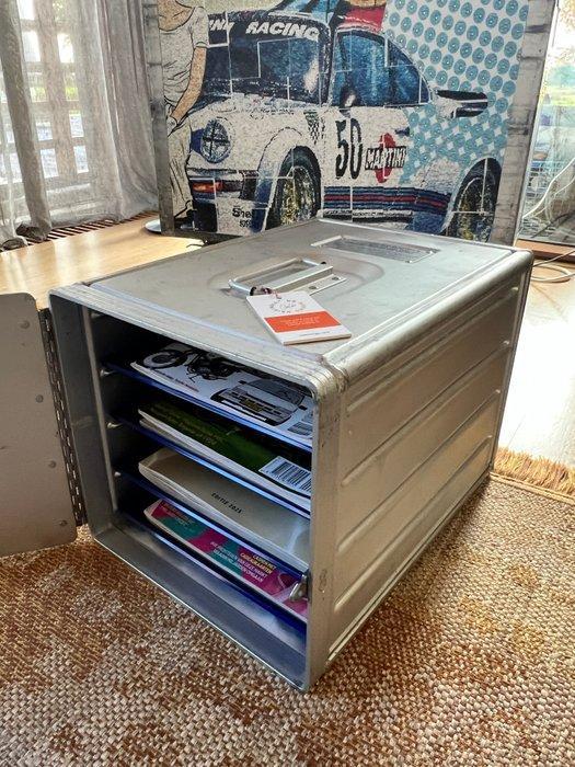 Container - Enter Air - Aluminium - Korita vliegtuig, Antiek en Kunst, Antiek | Wandborden en Tegels