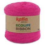 Katia Ecolife Ribbon - 113 fuchsia - Gerecycled Lintgaren, Hobby en Vrije tijd, Breien en Haken, Ophalen of Verzenden, Nieuw