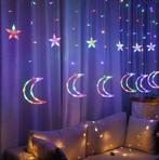 Kerst Gordijn Maan 3.5 x 1.0 Meter - RGB, Ophalen of Verzenden, Nieuw