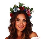 Bloemen Haarband Blaadjes, Verzenden, Nieuw