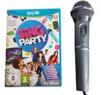 Sing Party +  Microfoon (Wii U Games), Spelcomputers en Games, Games | Nintendo Wii U, Ophalen of Verzenden, Zo goed als nieuw