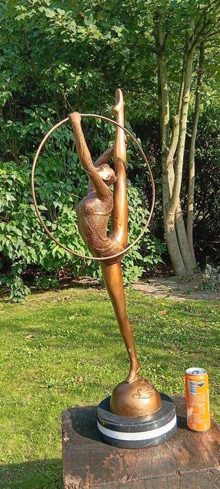 arnadia - sculptuur, ballerina xxl 90 cm hoog - 90 cm -, Antiek en Kunst, Curiosa en Brocante