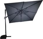 Zweefparasol VirgoFlex Grijs 300x300cm inclusief zware, Ophalen of Verzenden, Nieuw