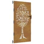 Cortenstaal Poort 85x200cm - Retourdeal! 42% Korting, Ophalen of Verzenden, Nieuw, Overige materialen, Tuinhek