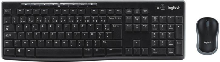 Logitech Wireless Desktop Set MK270 (Azerty BE), Computers en Software, Toetsenborden, Nieuw, Ophalen of Verzenden