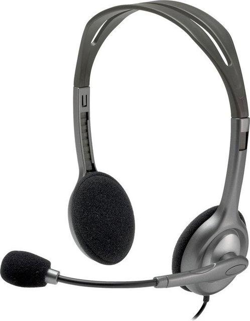 Logitech H111 - Stereo Headset - Noise Cancelling Microfoon, Audio, Tv en Foto, Koptelefoons, Verzenden
