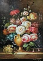 A. Gutemberg (XX) - Vaso di fiori, Antiek en Kunst, Kunst | Schilderijen | Klassiek