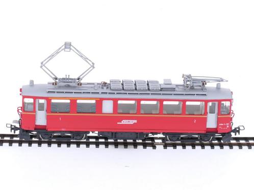 Schaal H0m Lemaco H0m-012 elektrisch treinstel ABe 4/4 No..., Hobby en Vrije tijd, Modeltreinen | H0, Gelijkstroom, Treinset, Zo goed als nieuw