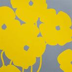 Donald Sultan (1951) - Yellow Poppies in Cement