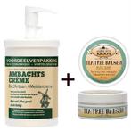 1x Ambachtscrème 1000ml+1x tea tree balsem tegen acne en, Verzenden, Nieuw