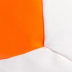 Sportieve zitzak met voetbalprint - Ø 90 cm - Lichtgewich.., Huis en Inrichting, Zitzakken, Ophalen of Verzenden, Nieuw, Oranje