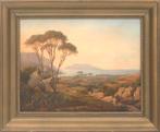Bolette Cathrine Puggaard (1798-1847), ‘Italiaans landschap’, Antiek en Kunst, Kunst | Schilderijen | Klassiek