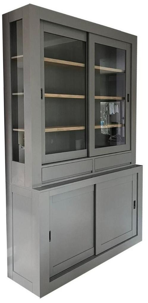 Buffetkast grijs - eiken Terborg 160 x 240cm, Huis en Inrichting, Kasten | Buffetkasten, Ophalen of Verzenden