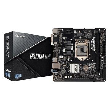 ASRock H310CM-DVS, mATX, 2xDDR4 beschikbaar voor biedingen