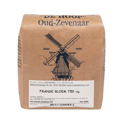 Molen de Hoop Franse Tarwebloem T50 1kg, Hobby en Vrije tijd, Taarten en Cupcakes maken, Nieuw, Verzenden