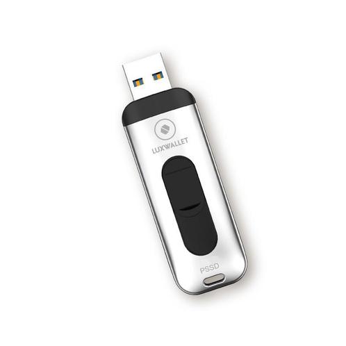 LUXWALLET SSD1 - Flash Drive 128GB - 300 MB/s - USB 3.1/3.0, Computers en Software, USB Sticks, Verzenden