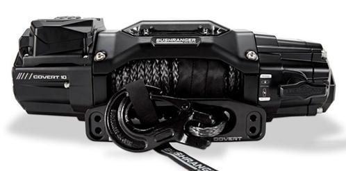 Bushranger - Covert Winch / 12V / 10.000lbs / Synthetic, Doe-het-zelf en Verbouw, Lieren en Takels, Ophalen of Verzenden