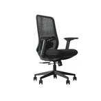 NIEUW Bureaustoel Zerone - zwarte stof, Ophalen of Verzenden, Nieuw