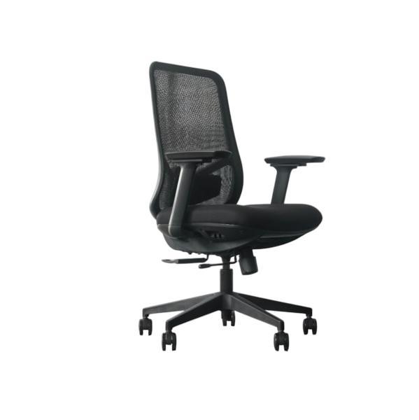 NIEUW Bureaustoel Zerone - zwarte stof, Huis en Inrichting, Bureaustoelen, Ophalen of Verzenden