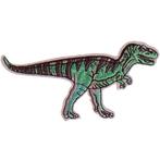 Strijkapplicatie Dinosaurus Velociraptor Groen 11,5cm NIEUW, Nieuw, Ophalen of Verzenden