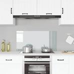 vidaXL Spatscherm keuken 100x50 cm gehard glas transparant, Verzenden, Nieuw