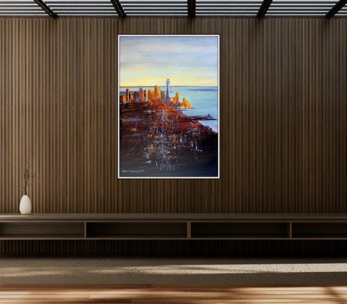 Adam Wajerczyk - New York XL, Antiek en Kunst, Kunst | Schilderijen | Modern