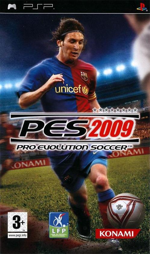 Pro Evolution Soccer 2009-Standaard (PSP) Gebruikt, Spelcomputers en Games, Games | Sony PlayStation Portable, Zo goed als nieuw