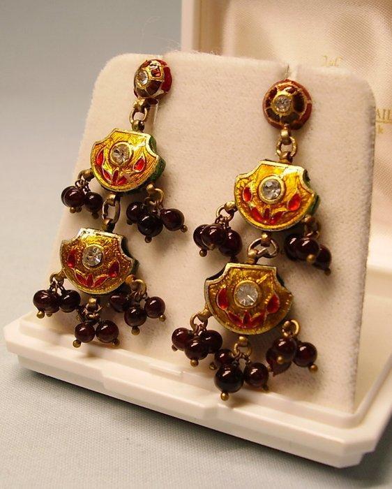 Zonder Minimumprijs - Oorbellen Schaumgold/Tombak - 10.40ct., Sieraden, Tassen en Uiterlijk, Oorbellen