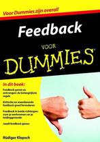 9789045351629 Voor Dummies - Feedback voor Dummies, Boeken, Verzenden, Zo goed als nieuw, Rudiger Klepsch