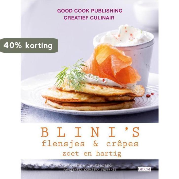 Blinis / Creatief Culinair 9789461430328 Corinne Jausserand, Boeken, Kookboeken, Zo goed als nieuw, Verzenden
