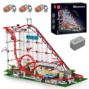 Mould King 11014 Roller Coaster (Constructie Speelgoed) beschikbaar voor biedingen