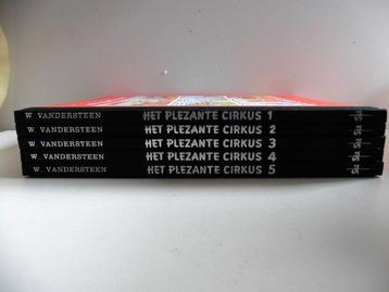 Het Plezante Cirkus 1 t/m 5 - Complete reeks - HC met linnen beschikbaar voor biedingen