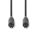 Optische kabel | Nedis | 1 meter (Toslink, Trekontlasting), Audio, Tv en Foto, Audiokabels en Televisiekabels, Verzenden, Nieuw
