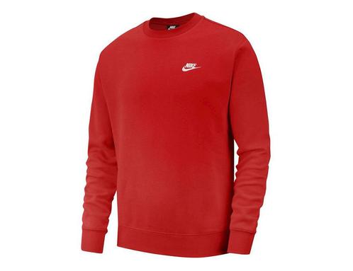 Nike - NSW Club Fleece Crew - Rode Sweater - XXL, Kleding | Heren, Truien en Vesten